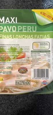 MAXI PAVO PERU FINAS LONCHAS FATIAS