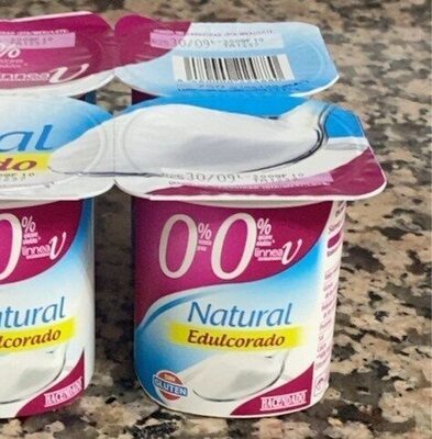 Yogur natural edulcorado 0%