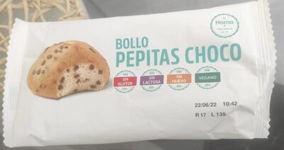 Bollo pepitas choco