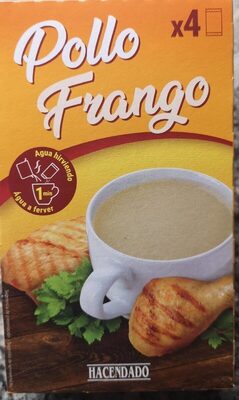 Sopa instantánea de pollo