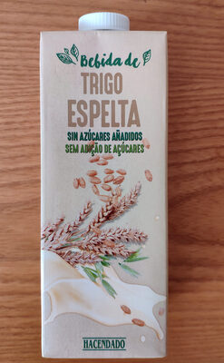 Bebida de trigo espelta sin azúcares añadidos