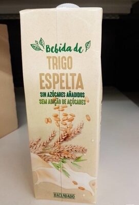 Bebida De Trigo Espelta 100% Vegetal front packaging