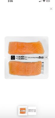 Lomos de salmón de Noruega