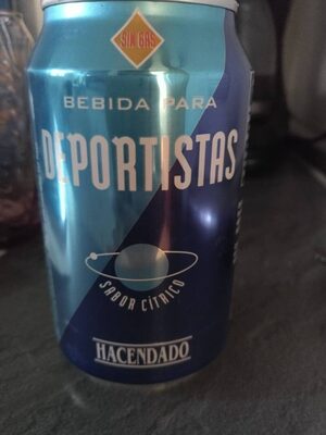 Bebida para deportistas