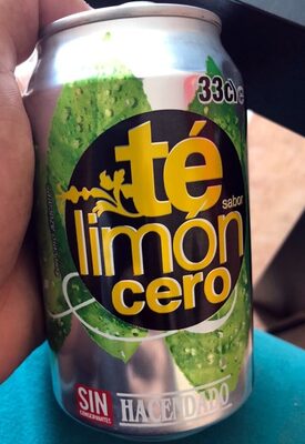 Te sabor limón cero front packaging