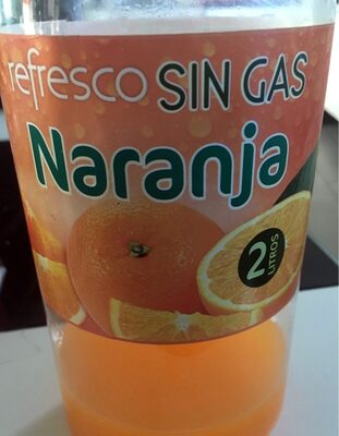 Refresco Sin Gas Naranja