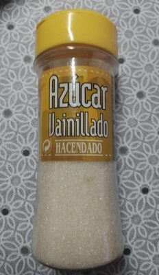 Azúcar vainillado front packaging