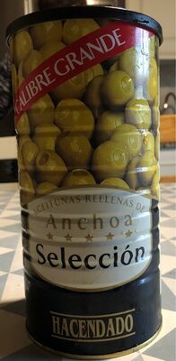 Aceitunas rellenas de anchoa