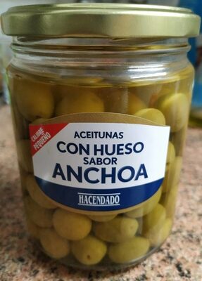 Aceitunas con sabor anchoa
