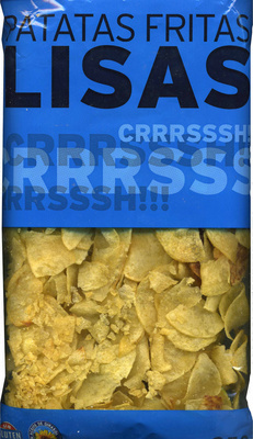 Patatas fritas lisas
