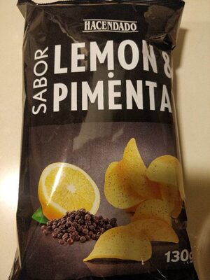 Patatas fritas sabor limón y pimienta