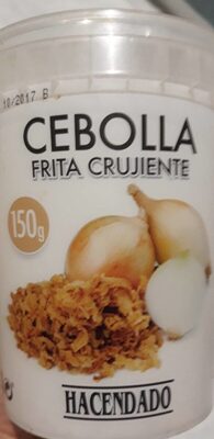 Cebolla frita front packaging