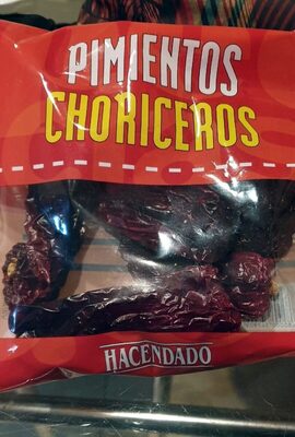 Pimientos choriceros front packaging
