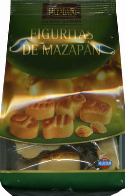 Figuritas de mazapán front packaging