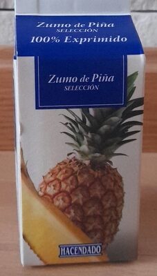 Zumo de piña seleccion