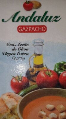 Gazpacho andaluz front packaging