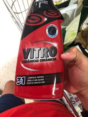 Limpiador de vitro cerámicas
