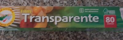 Film transparente front packaging