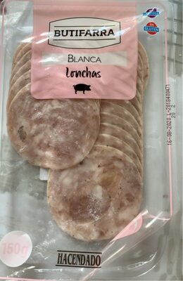 Butifarra blanca (lonchas)