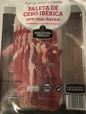 Paleta de cebo iberica