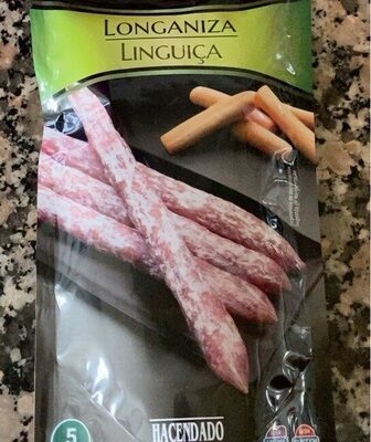 Longaniza linguiça front packaging