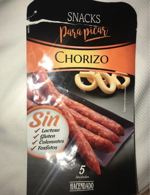 Snacks de chorizo para picar
