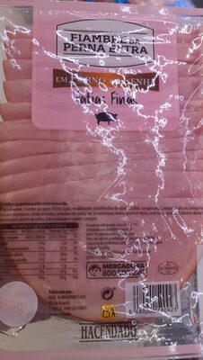 Fiambre da Perna Extra em Forno de Lenha Fatias Finas