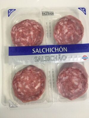 Salchichón extra ingredients label