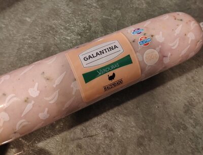 Galantina de pavo y verduras