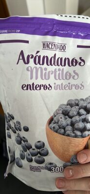Arándanos enteros
