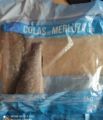 Colas de merluza del cabo