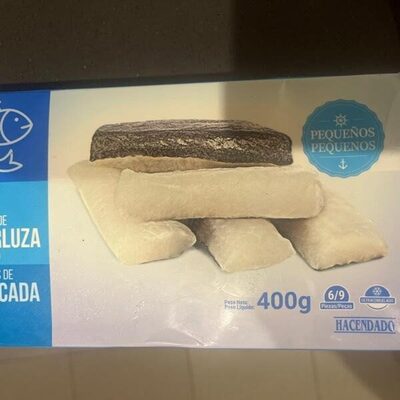 Lomos de merluza front packaging