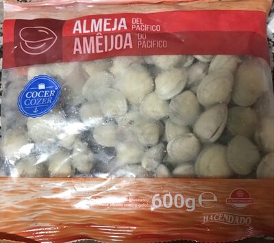 Almejas del pacífico