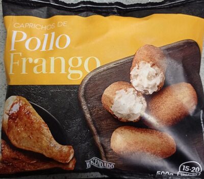 Caprichos de Pollo Frango front packaging