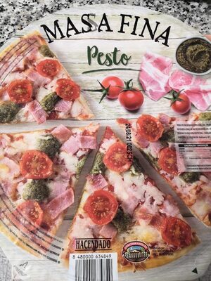 Pizza Masa Fina Pesto
