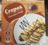 Crèpes chocolate belga