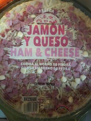 Pizza Jamon y Queso