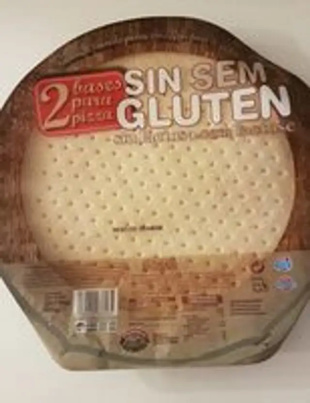 2 bases pizza sin gluten