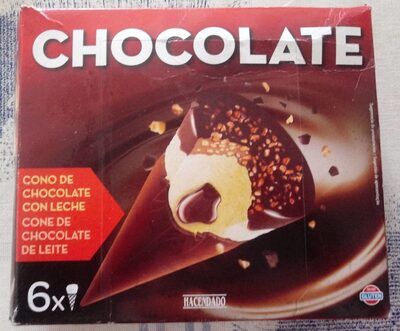 Cono de chocolate con leche
