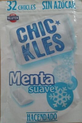 Chicles menta suave