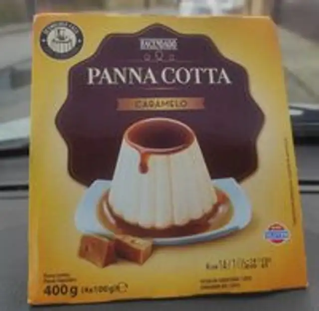 Pannacotta caramelo