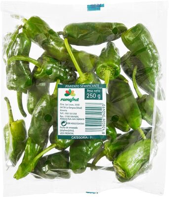 Pimiento semipicante front packaging
