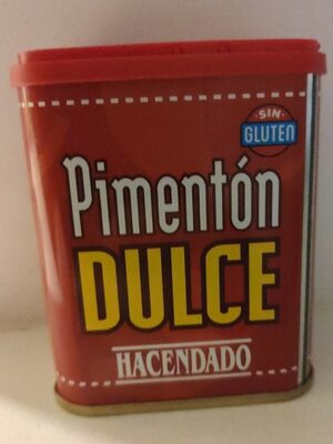 Pimentón dulce