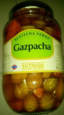 Aceituna verde gazpacha