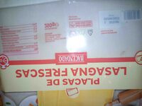 Placas de Lasagna Frescas