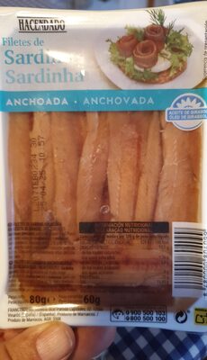 Filetes de sardina anchoada