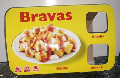 Patatas bravas front packaging