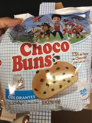 Choco Buns front packaging