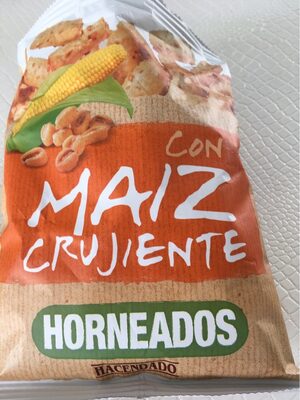 Panes con maiz crujiente front packaging
