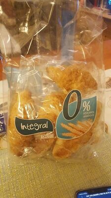 Croissant sin azucares añadidos integral front packaging
